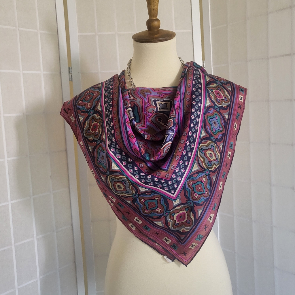 Vintage Silk Scarf